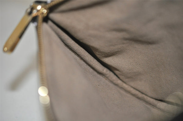 Auth Louis Vuitton Monogram Multicolor Pochette GM Pouch Black M60030 LV 2774I