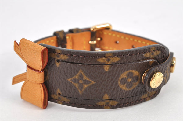 Authentic Louis Vuitton Monogram Porto Address Bracelet M92577 LV 2775K