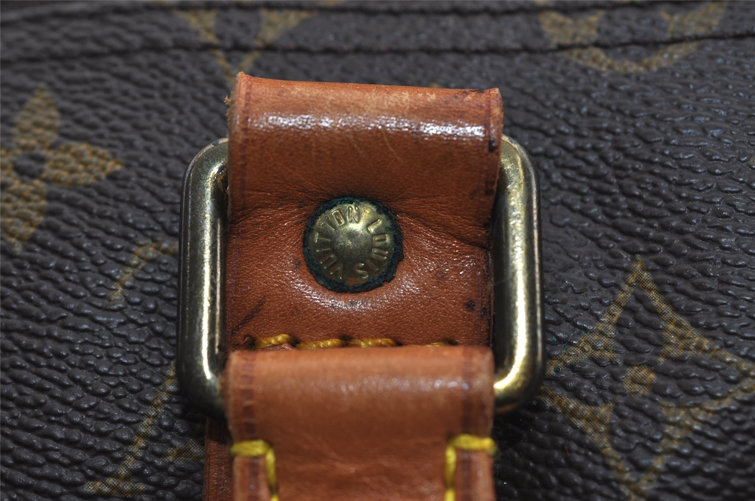 Authentic Louis Vuitton Monogram Keepall 55 Travel Boston Bag M41424 LV 2776I