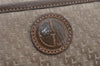 Authentic GUCCI 2Way Hand Boston Bag Purse GG Canvas Leather Beige Junk 2776J