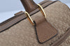 Authentic GUCCI 2Way Hand Boston Bag Purse GG Canvas Leather Beige Junk 2776J