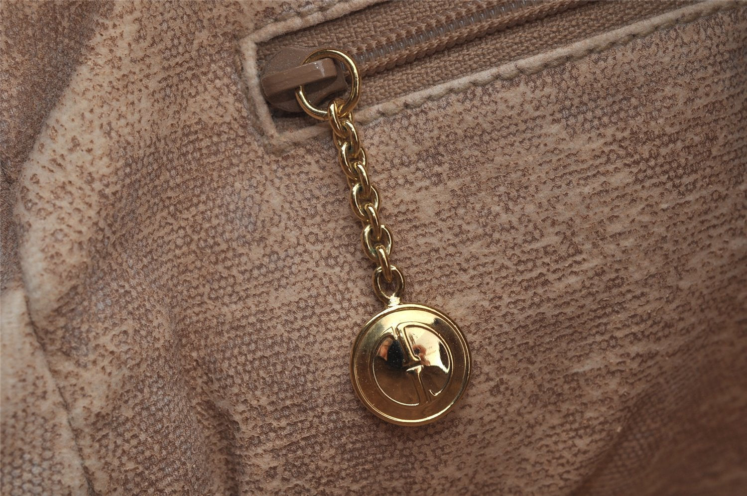 Authentic GUCCI 2Way Hand Boston Bag Purse GG Canvas Leather Beige Junk 2776J