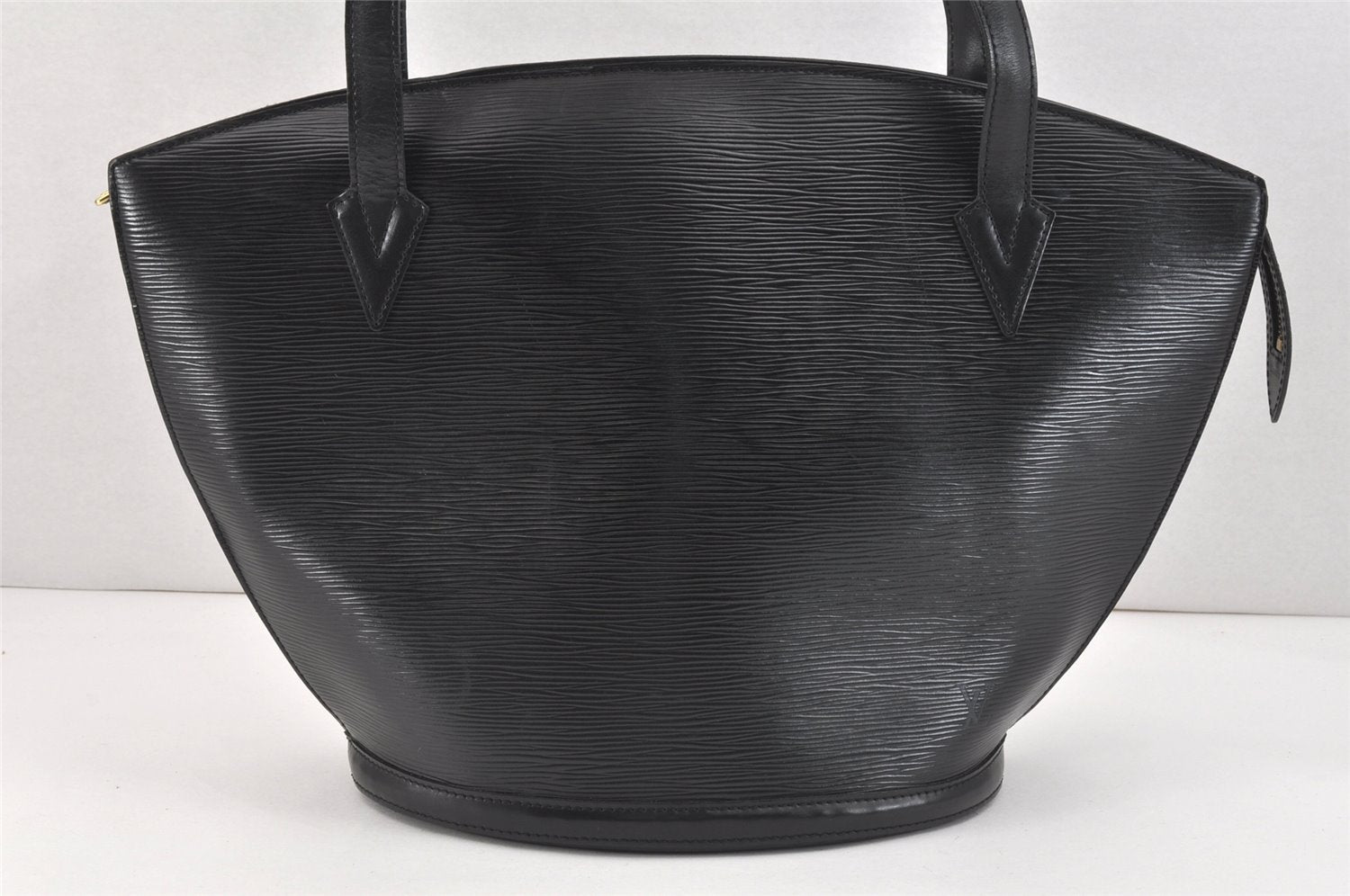 Auth Louis Vuitton Epi Saint Jacques Shopping Shoulder Bag Black M52262 LV 2776K