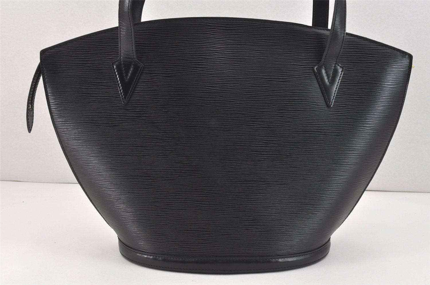 Auth Louis Vuitton Epi Saint Jacques Shopping Shoulder Bag Black M52262 LV 2776K
