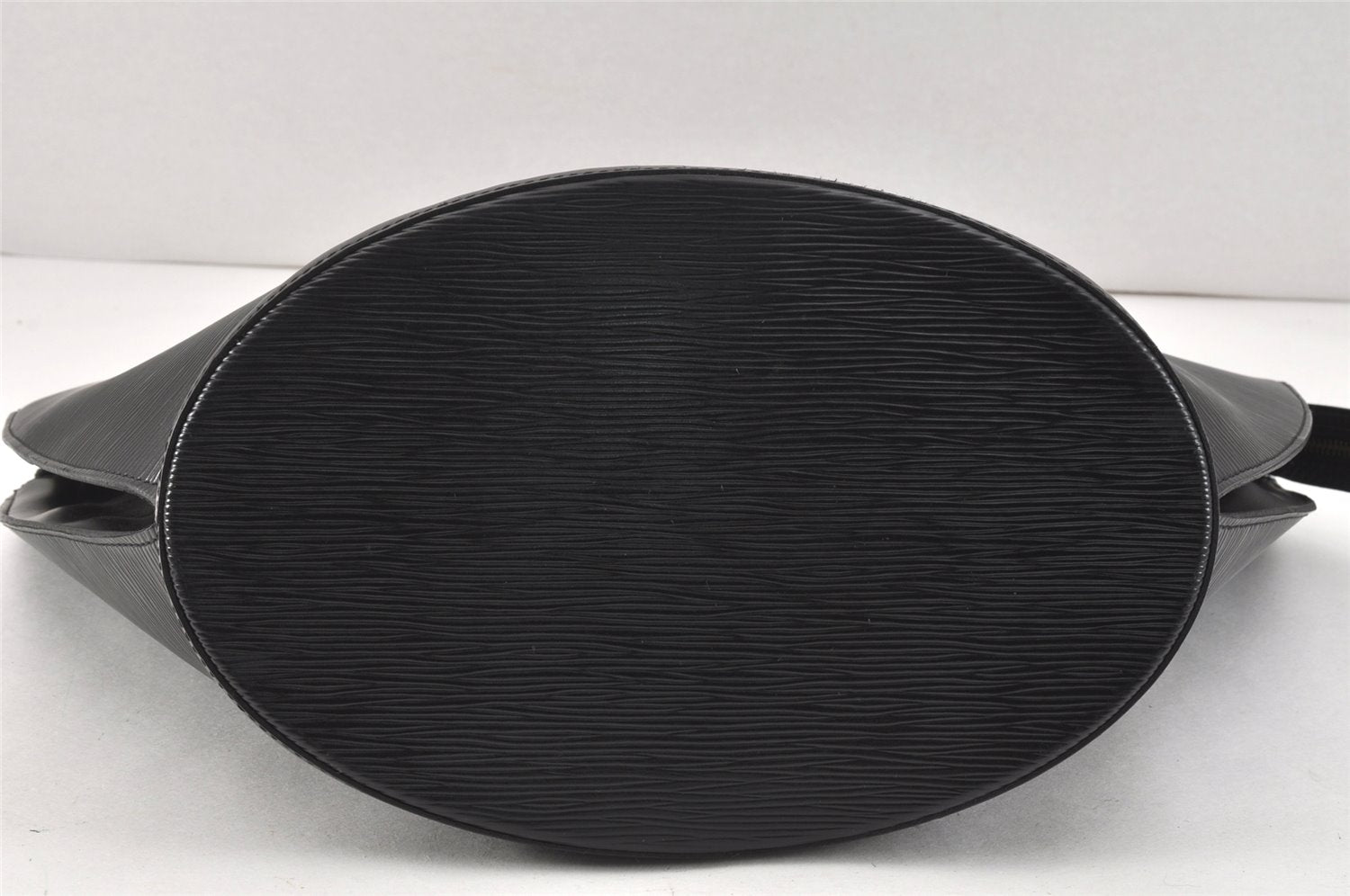 Auth Louis Vuitton Epi Saint Jacques Shopping Shoulder Bag Black M52262 LV 2776K