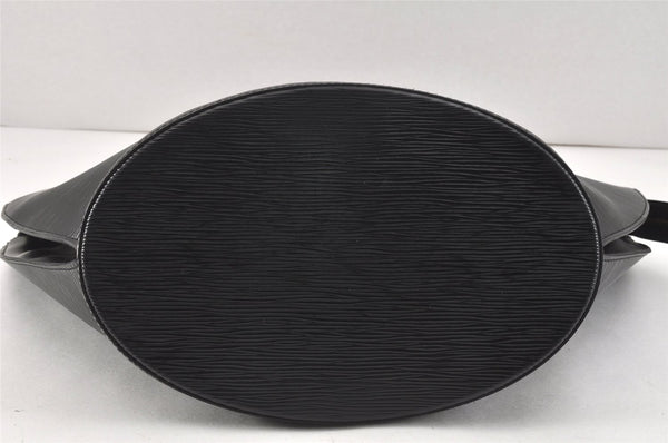 Auth Louis Vuitton Epi Saint Jacques Shopping Shoulder Bag Black M52262 LV 2776K