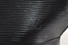 Auth Louis Vuitton Epi Saint Jacques Shopping Shoulder Bag Black M52262 LV 2776K