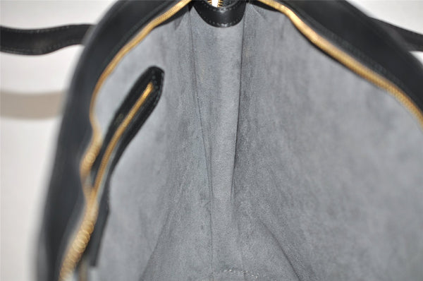 Auth Louis Vuitton Epi Saint Jacques Shopping Shoulder Bag Black M52262 LV 2776K
