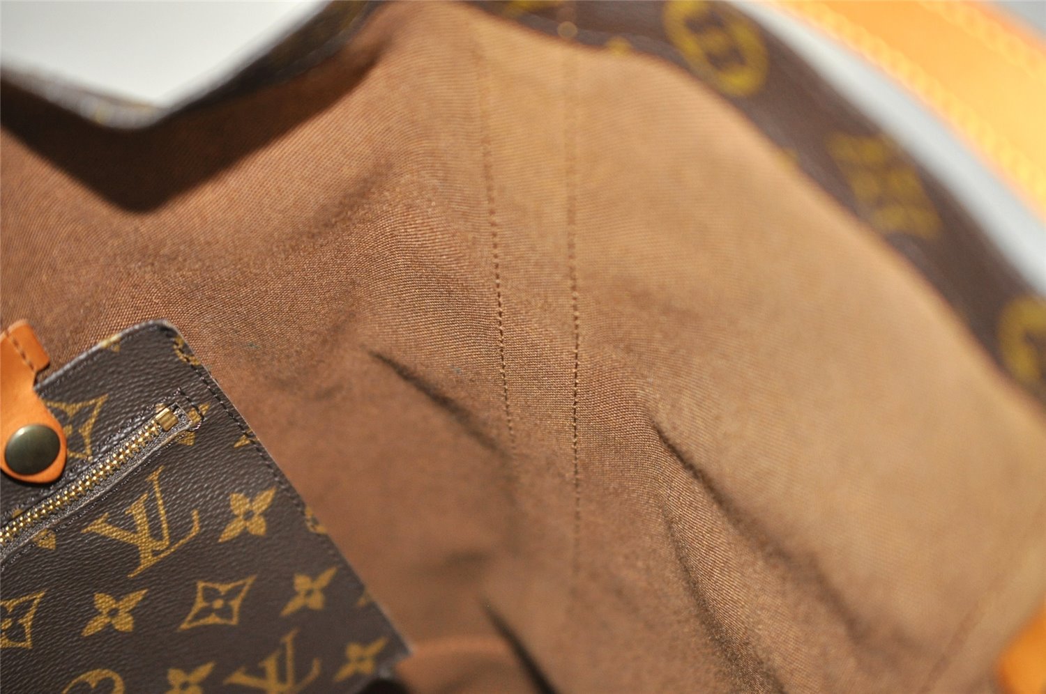 Authentic Louis Vuitton Monogram Randonnee GM Shoulder Bag M42244 LV 2777I