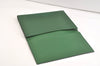 Authentic Louis Vuitton Epi Pochette Enveloppe Document Case M52584 Green 2777K