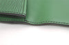 Authentic Louis Vuitton Epi Pochette Enveloppe Document Case M52584 Green 2777K