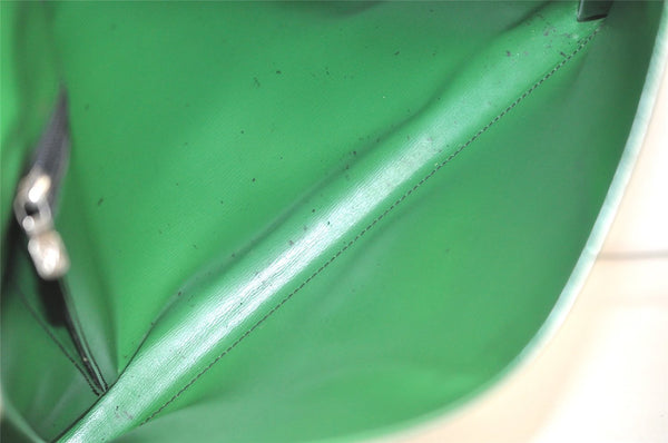 Authentic Louis Vuitton Epi Pochette Enveloppe Document Case M52584 Green 2777K