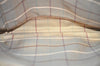 Authentic Burberrys Vintage Leather Clutch Hand Bag Purse Brown 2778J