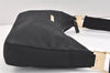 Authentic GUCCI Shoulder Cross Body Bag Purse Nylon Leather 0190433 Black 2778K