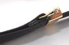 Authentic GUCCI Shoulder Cross Body Bag Purse Nylon Leather 0190433 Black 2778K