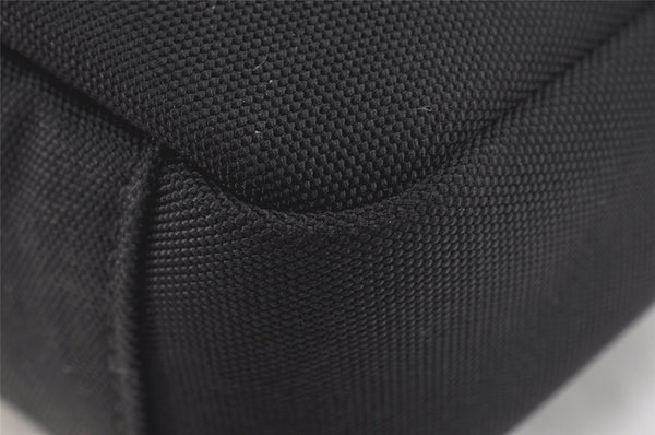 Authentic GUCCI Shoulder Cross Body Bag Purse Nylon Leather 0190433 Black 2778K