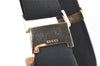 Authentic GUCCI Shoulder Cross Body Bag Purse Nylon Leather 0190433 Black 2778K
