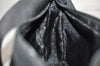 Authentic GUCCI Shoulder Cross Body Bag Purse Nylon Leather 0190433 Black 2778K