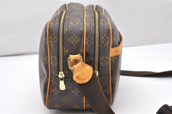 Authentic Louis Vuitton Monogram Reporter PM Shoulder Cross Bag M45254 LV 2781K