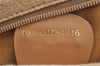 Authentic GUCCI Micro GG PVC Leather Shoulder Cross Body Bag Brown Junk 2782I