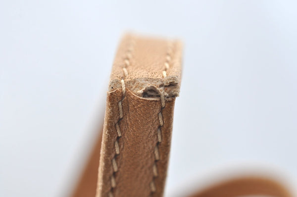 Authentic GUCCI Micro GG PVC Leather Shoulder Cross Body Bag Brown Junk 2782I