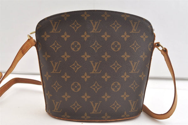 Authentic Louis Vuitton Monogram Drouot Shoulder Cross Body Bag M51290 LV 2782K