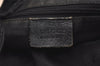 Authentic GUCCI Bamboo Shoulder Tote Bag GG Canvas Leather 0014058 Black 2783I