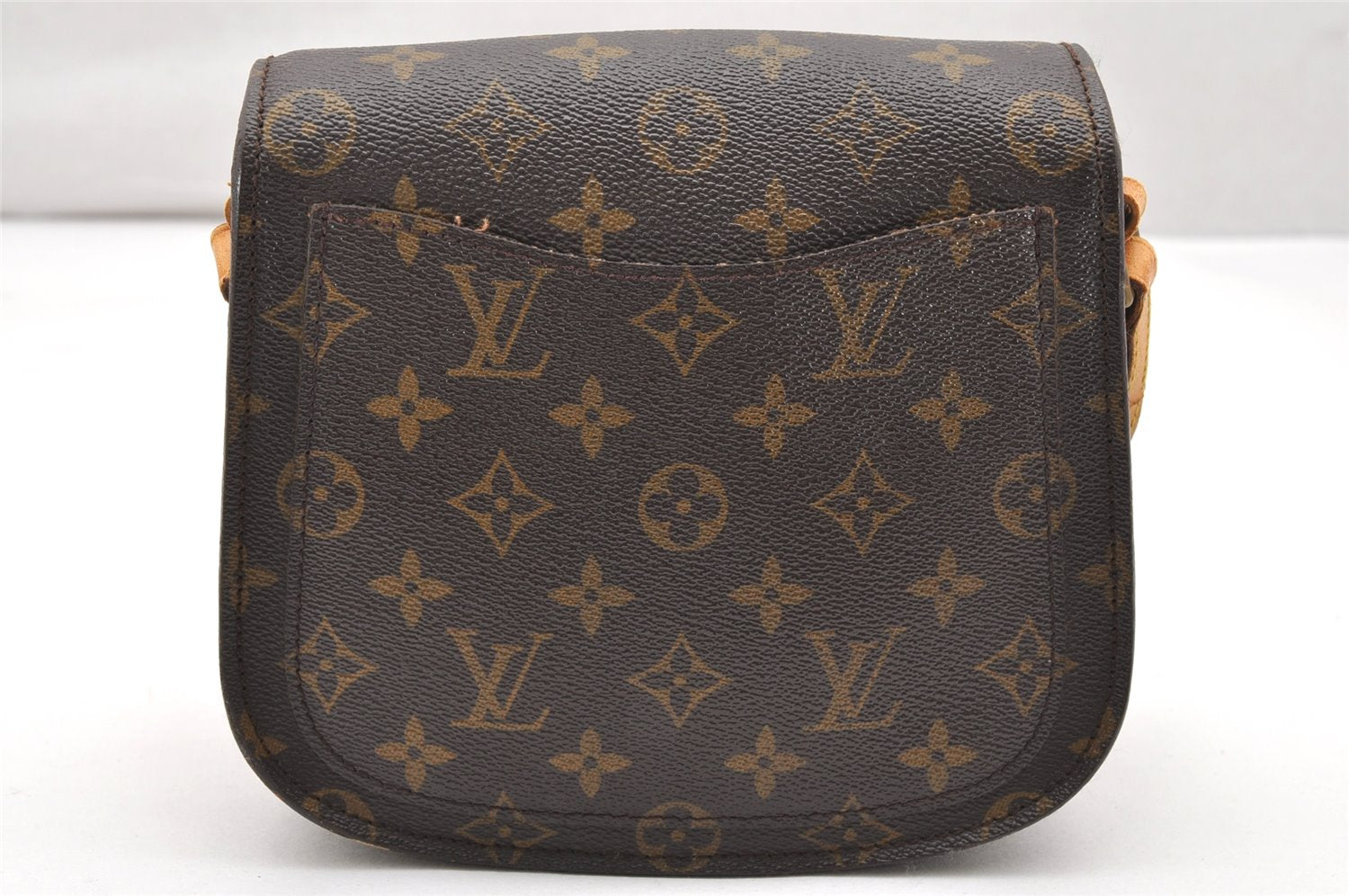 Authentic Louis Vuitton Monogram Saint Cloud MM M51243 Shoulder Cross Bag 2783K