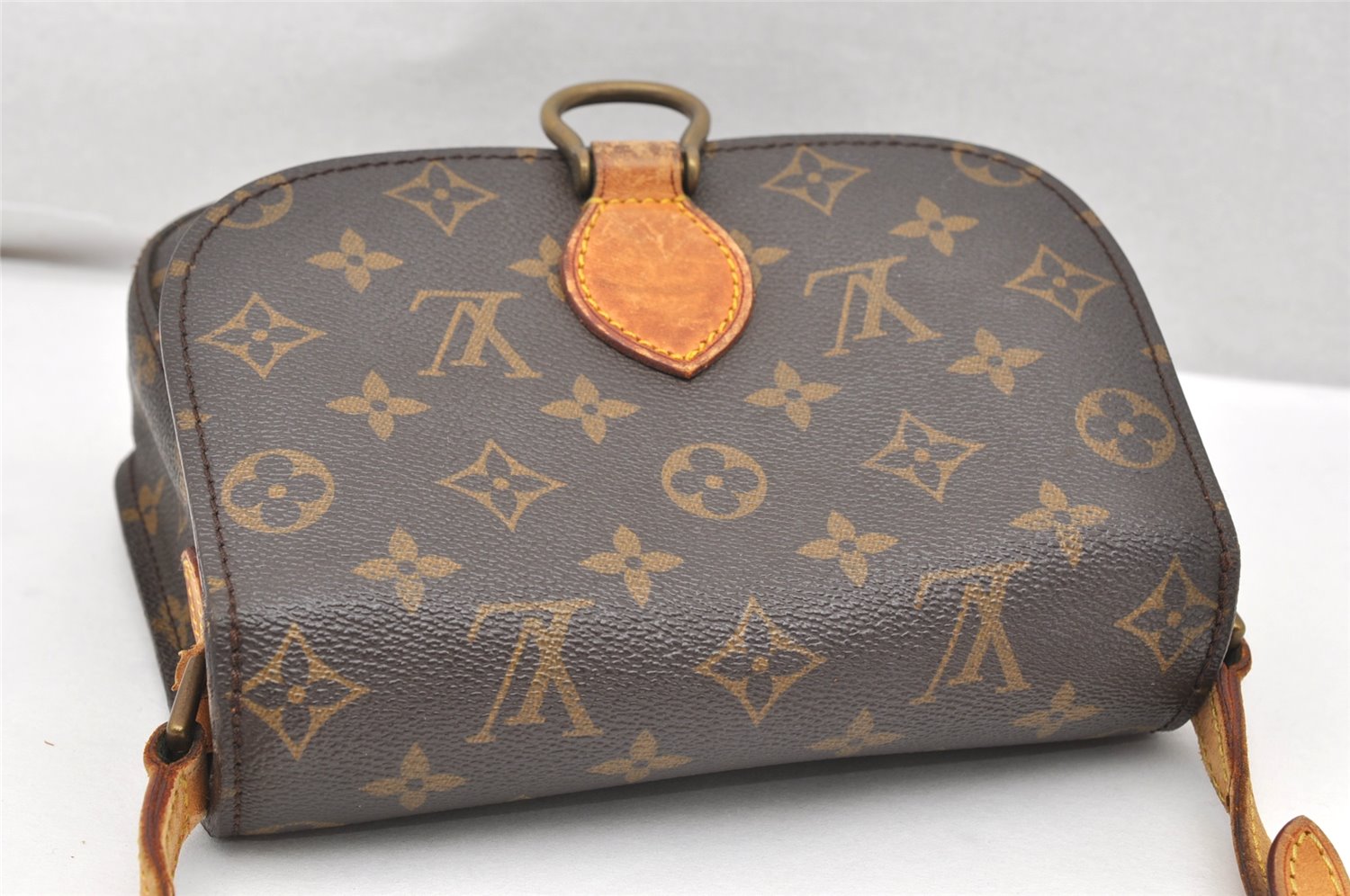 Authentic Louis Vuitton Monogram Saint Cloud MM M51243 Shoulder Cross Bag 2783K