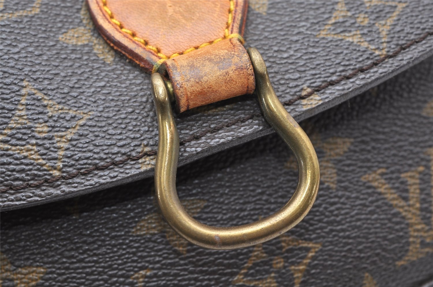 Authentic Louis Vuitton Monogram Saint Cloud MM M51243 Shoulder Cross Bag 2783K