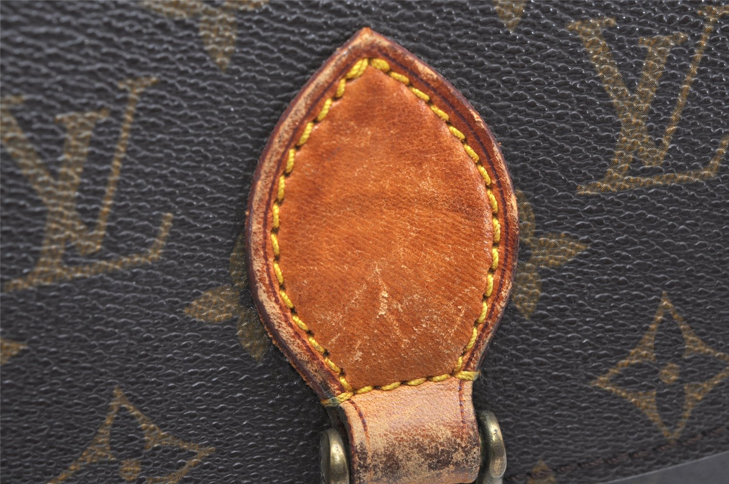 Authentic Louis Vuitton Monogram Saint Cloud MM M51243 Shoulder Cross Bag 2783K