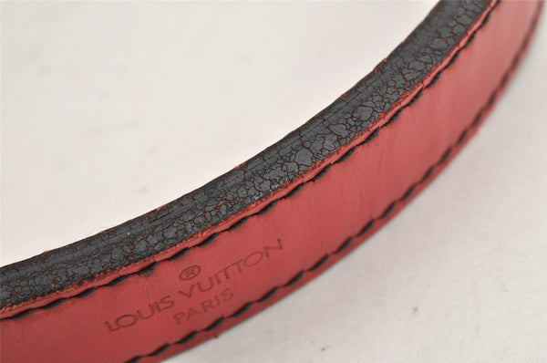 Authentic Louis Vuitton Epi Petit Noe Shoulder Drawstring Bag M44107 Red 2784K