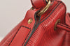 Authentic Louis Vuitton Epi Petit Noe Shoulder Drawstring Bag M44107 Red 2784K