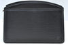 Authentic Louis Vuitton Epi Trousse Crete Clutch Bag Black LV Junk 2785H