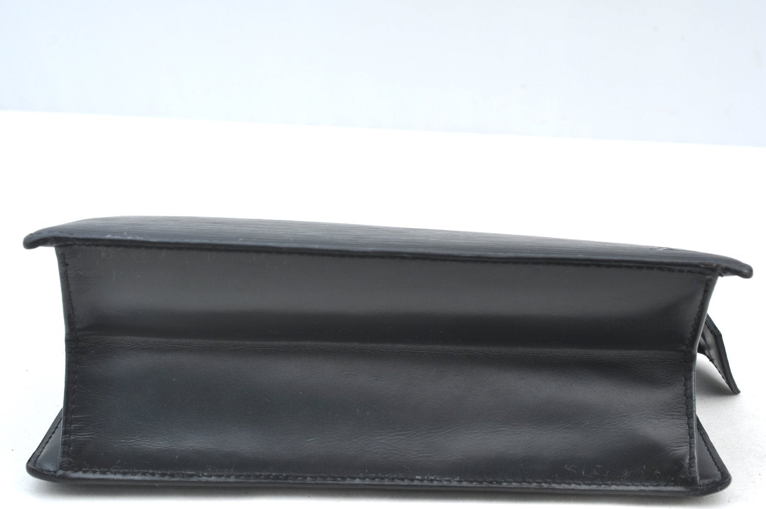 Authentic Louis Vuitton Epi Trousse Crete Clutch Bag Black LV Junk 2785H