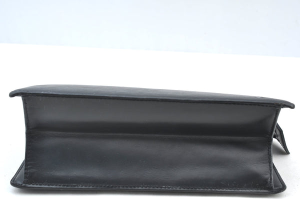 Authentic Louis Vuitton Epi Trousse Crete Clutch Bag Black LV Junk 2785H