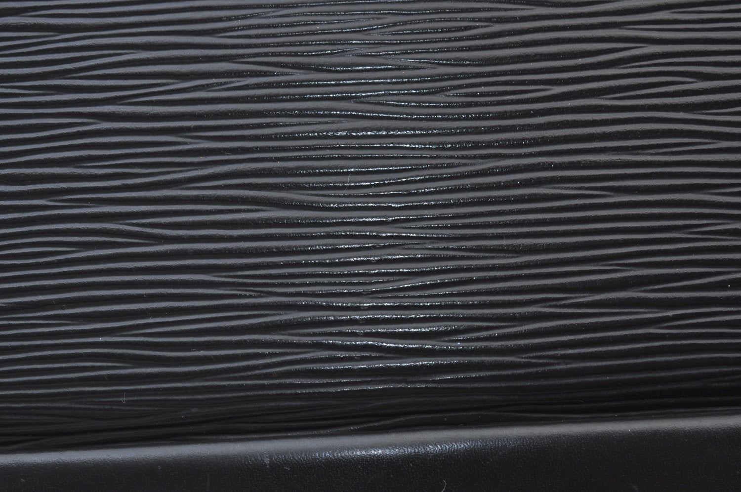 Authentic Louis Vuitton Epi Trousse Crete Clutch Bag Black LV Junk 2785H