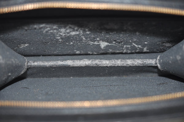 Authentic Louis Vuitton Epi Trousse Crete Clutch Bag Black LV Junk 2785H