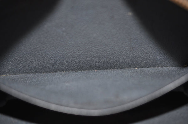 Authentic Louis Vuitton Epi Trousse Crete Clutch Bag Black LV Junk 2785H