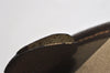 Authentic GUCCI Web Sherry Line Clutch Hand Bag Purse GG PVC Leather Brown 2785I