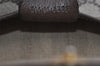 Authentic GUCCI Web Sherry Line Clutch Hand Bag Purse GG PVC Leather Brown 2785I