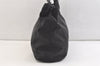 Authentic PRADA Vintage Nylon Tessuto Leather Shoulder Hand Bag Black 2786K