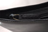 Authentic GUCCI Bamboo Shoulder Hand Bag Purse Leather 0013006 Black 2787I