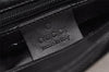 Authentic GUCCI Bamboo Shoulder Hand Bag Purse Leather 0013006 Black 2787I