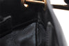 Authentic GUCCI Bamboo Shoulder Hand Bag Purse Leather 0013006 Black 2787I