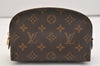 Authentic Louis Vuitton Monogram Pochette Cosmetic Pouch M47515 LV 2787J