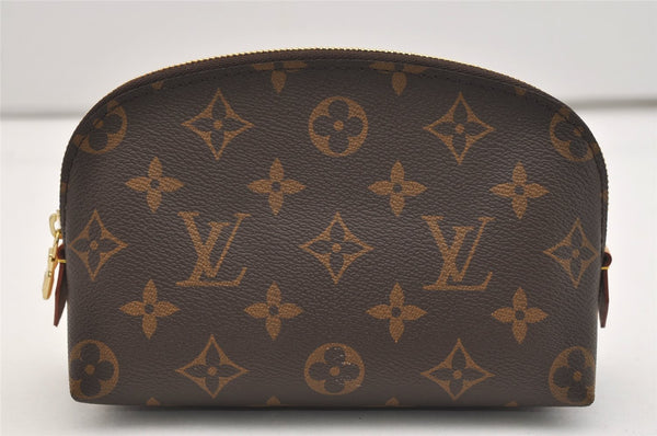 Authentic Louis Vuitton Monogram Pochette Cosmetic Pouch M47515 LV 2787J