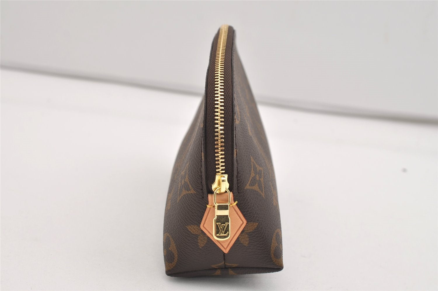 Authentic Louis Vuitton Monogram Pochette Cosmetic Pouch M47515 LV 2787J