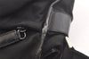 Authentic PRADA Nylon Tessuto Saffiano Leather Shoulder Bag V158X Black 2787K