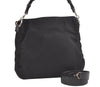 Authentic GUCCI Bamboo 2Way Shoulder Hand Bag Nylon Leather 0011638 Black 2789K